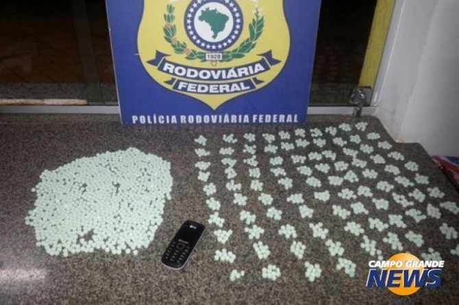 Ecstasy: droga foi entregue ao suspeito em Florianpolis (SC)