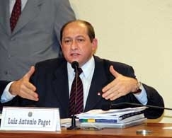 ndicao de Luiz Antnio Pagot ao governo tem aval do presidente nacional do PTB, Benito Gama