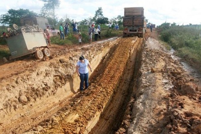 Conforme TCE, em 2011 Setpu pavimentou 135 km com recursos do Fethab
