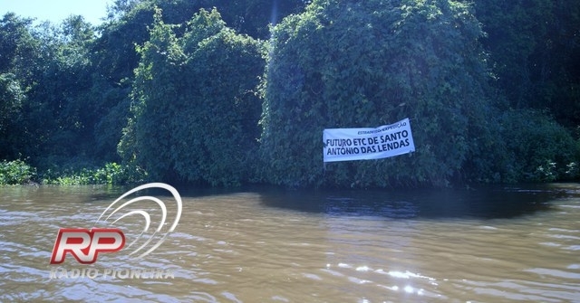 Local das futuras instalaes: Ponto de partida da Ecovia do rio Paraguai
