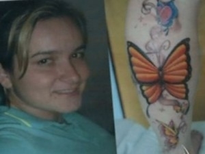 Jovem encontrada morta foi reconhecida por causa  da tatuagem