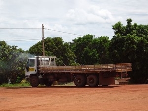 Mesmo caminho da Funasa antes de ter sido incendiado