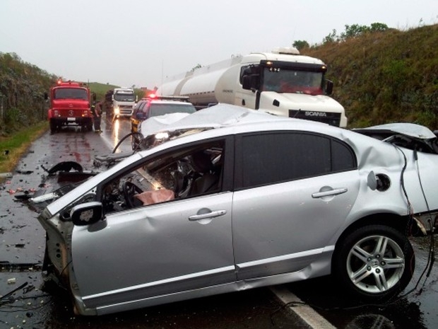 Sete pessoas morreram em acidente entre trs carros em Soledade