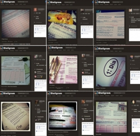 Fotos de cartes de respostas do Enem foram postadas nas redes sociais