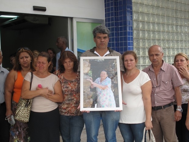 Famlia de Palmerina Ribeiro, de 80 anos, est revoltada com o ocorrido