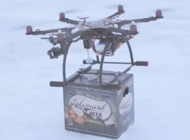 Empresa quis implementar entrega de cerveja por drones, mas foi barrada por autoridades dos EUA