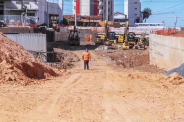 Trincheira do Santa rosa: obra tem avano 