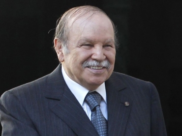 Abdelaziz Bouteflika em foto tirada em abril de 2013. Presidente argelino teria sido internado aps sofrer derrame celebral