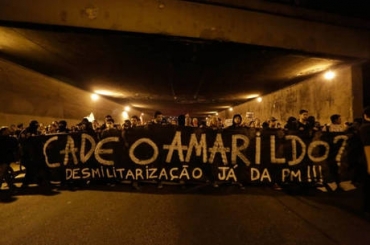 Em julho de 2013 Amarildo foi uma das principais pauta das manifestaes que tomaram as ruas do Rio