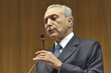 Vice-presidente Michel Temer  um dos que defende a aliana