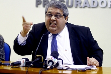 O procurador-geral de Justia Paulo Prado: udio de reunio vazou para a imprensa