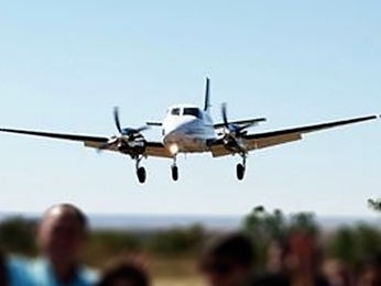 Aeronave modelo King Air, prefixo ATY, desapeceu neste sbado (20)