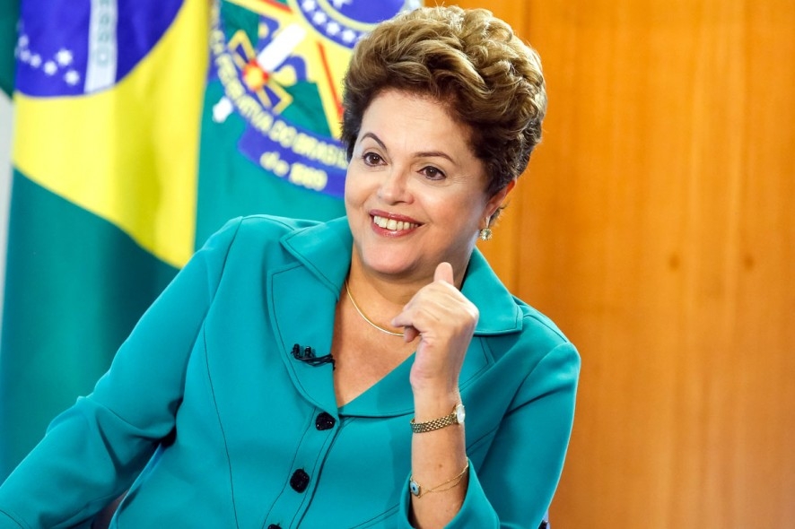 A presidente Dilma Rousseff, que se reelegeu em disputa contra Acio Neves