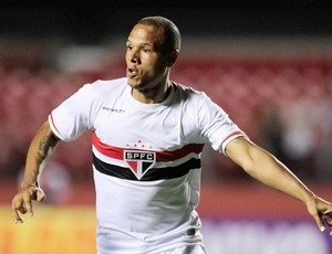 Luis Fabiano, do So Paulo,  um dos atletas que agrada ao Flamengo