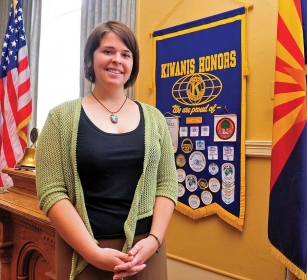 A americana Kayla Mueller em foto de 30 de maio de 2013