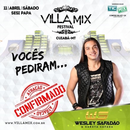 O cantor Wesley Safado no est no topo das paradas da msica do Brasil por acaso.