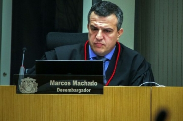 O desembargador Marcos Machado: sem desvio funcional, segundo o Tribunal de Justia e o CNJ