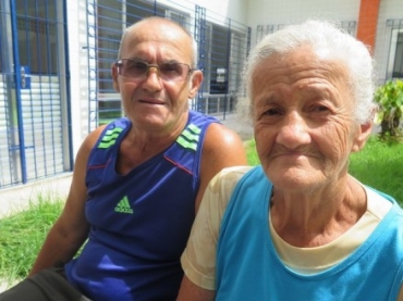 Srgio e Neusa se reencontraram aps 30 anos