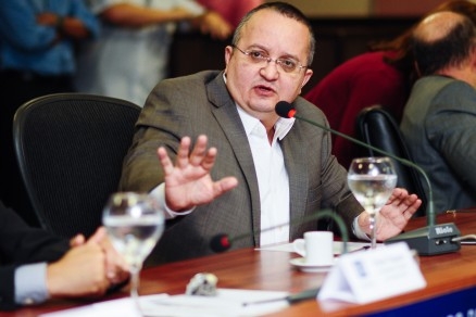 O governador Pedro Taques: sem interferncia em eleio da Mesa Diretora