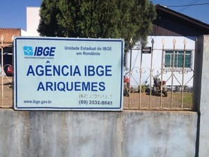 Agncia do IBGE em Ariquemes (RO) 