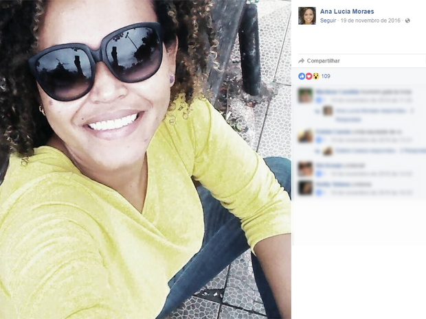 Ana Lcia Moraes  autnoma e est internada h 30 dias em Cuiab (Foto: Facebook/Reproduo)