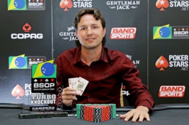 O prefeito Alexandre Russi, um dos ganhadores do prmio da Mega: agora, poker
