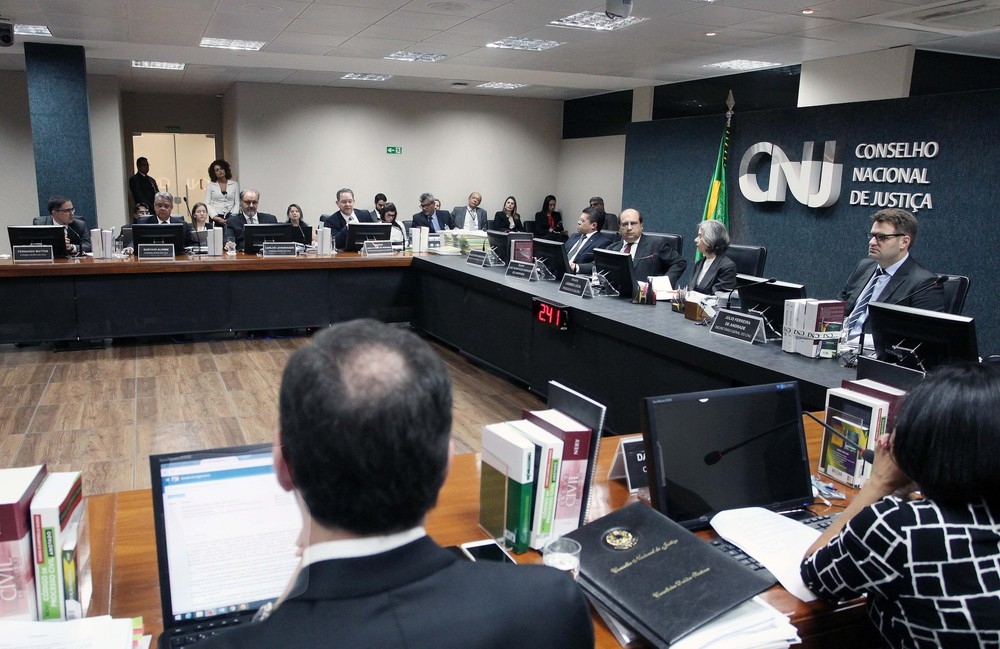 Aposentadoria compulsria de juza foi mantida durante sesso do Conselho Nacional de Justia (Foto: Gil Ferreira/Agncia CNJ)
