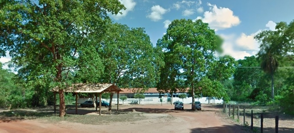 Escola Municipal Professora Juvenlia Monteiro de Oliveira fica no Bairro Engordador, em Vrzea Grande
