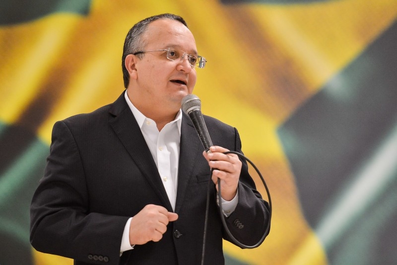 O governador Pedro Taques, que vive um impasse dentro do PSDB