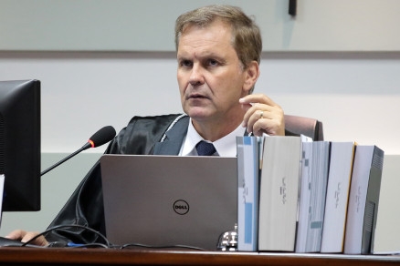 O presidente do TRE, desembargador Gilberto Giraldelli: nova eleio ao senado