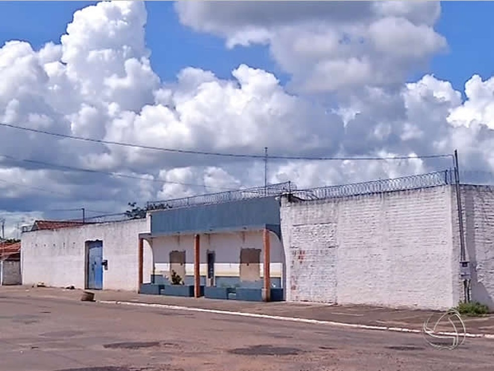 Cadeia Pblica de Barra do Bugres, em Mato Grosso.  Foto: Reproduo/TVCA