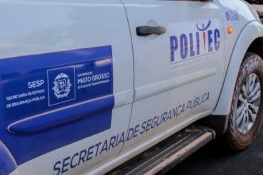 Uma equipe da Politec encaminhou o corpo para o IML do Municpio