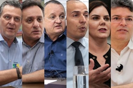 Carlos Fvaro, Nilson Leito, Pedro Taques, Procurador Mauro, Coronel Fernanda e Jos Medeiros