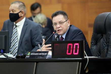 O presidente da Assembleia Legislativa, Eduardo Botelho: LOA de R$ 22 bilhes