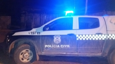 Polcia Civil investiga crime em Colniza (MT)  Foto: Polcia Civil de Colniza (MT)