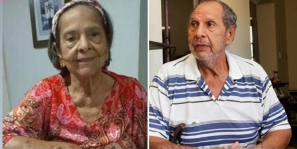 Olga Lara, de 80 anos, e Sebastio Lara, de 77, morreram em um intervalo de nove horas de diferena por complicaes da Covid-19  Foto: Arquivo pessoal