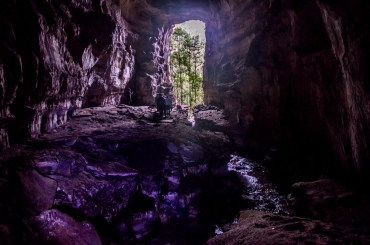 Caverna Kiogo Brado, nome indgena que significa Ninho das Aves  Foto: Rafaella Zanol/ Gcom-MT
