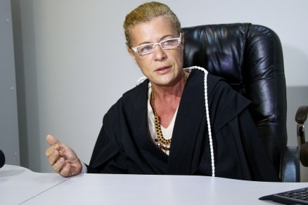 A juza Wandinelma Santos, que foi absolvida pelo Tribunal de Justia