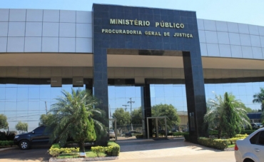 Fachada da sede do Ministrio Pblico Estadual de Mato Grosso.