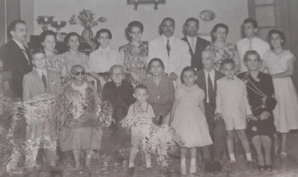 Famlia Paes de Barros foi uma das famlias pioneiras em Cuiab  Foto: Reproduo