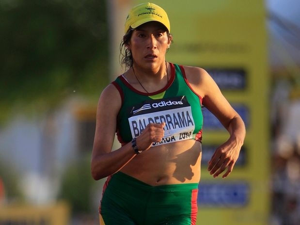 Claudia Balderrama  uma das atletas bolivianas que vo receber a pior ajuda de custo da Olimpada