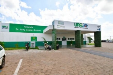 Fachada da Unidade de Pronto Atendimento do Verdo