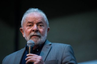 O ex-presidente Lula, que  pr-candidato nas eleies deste ano pelo PT
