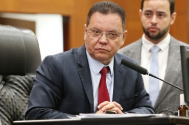 O presidente da ALMT, deputado Eduardo Botelho 