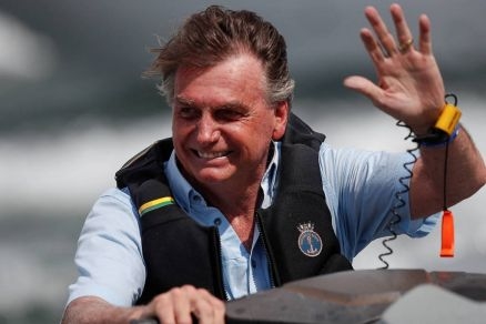 O presidente da Repblica Jair Bolsonaro, que vai tentar a reeleio
