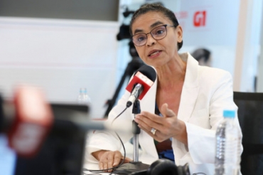 A ex-ministra do Meio Ambiente Marina Silva