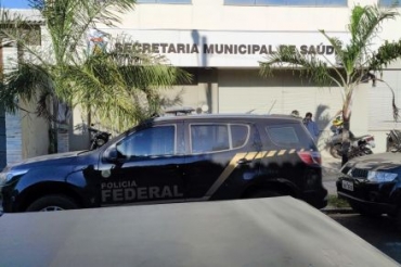 Secretaria de Saúde de Cuiabá é alvo da Polícia Federal