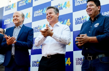 Pivetta, Mauro e Cidinho: governador minimiza incluso do PSB na esquerda de Lula