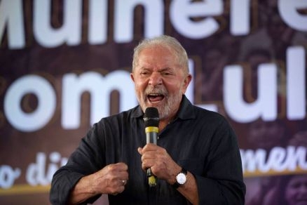 O ex-presidente Lula, que tenta atrair o agronegcio