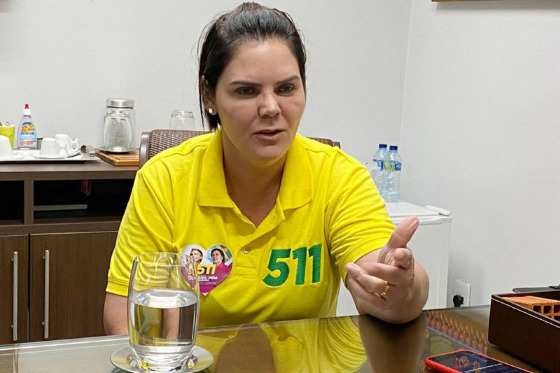 A Coronel Fernanda, aliada de Jair Bolsonaro, conseguiu uma vaga na Cmara Federal.